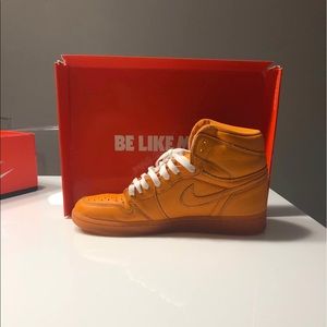 Jordan 1 Gatorades orange